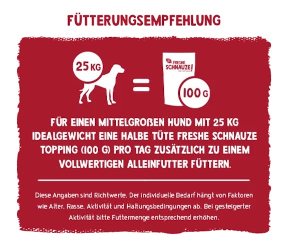 BOSCH Freshe Schnauze Topping 200g rotes Ackergemüse