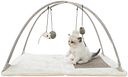 Vorschaubild TRIXIE Kratzmatte mit Spielbogen, 60 × 33 × 42 cm, grau/lichtgrau