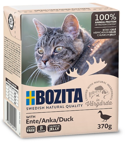 Bozita Häppchen in Gelee 370 Gramm Katzennassfutter