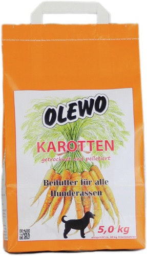 OLEWO Karottenpellets Hundezusatzfutter