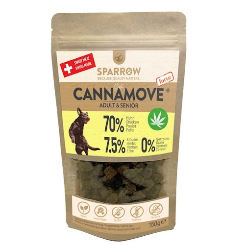 SPARROW Pet CannaMove Forte Hundesnacks
