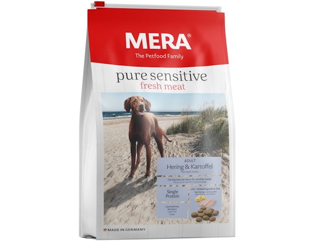 Mera Dog PURE Sensitive fresh meat Hering & Kartoffel Hundetrockenfutter
