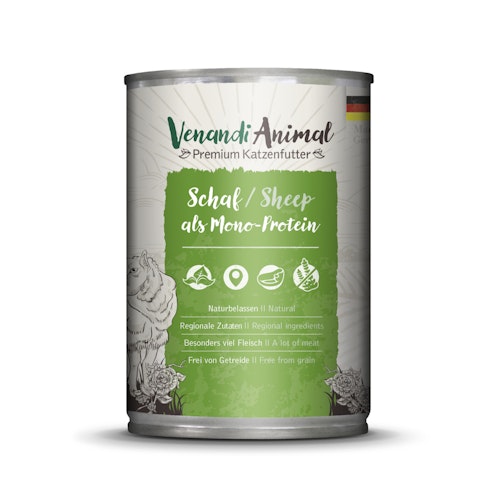 Venandi Animal Monoprotein 400g Katzennassfutter