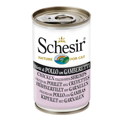 Schesir 24 x 140g Dose Katzennassfutter