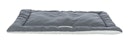 Vorschaubild TRIXIE Liegematte Farello, Plüsch/Webstoff, 130 × 85 cm, weiß-grau/grau