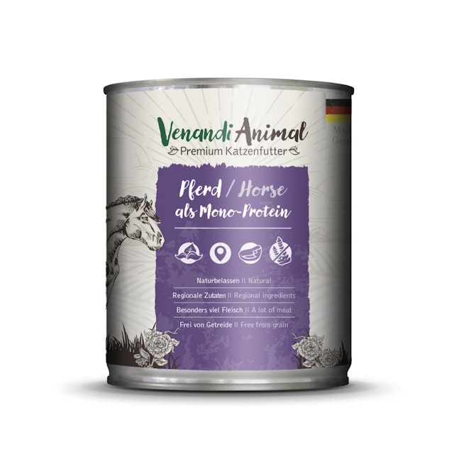 Venandi Animal Monoprotein 800g KatzennassfutterVorschaubild