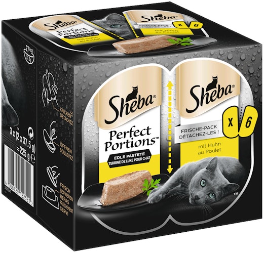 Sheba Perfect Portions 6x37,5 Gramm Katzennassfutter