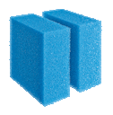 Vorschaubild Oase Ersatzschwamm Set blau für BioTec 12 / 40000 / 90000