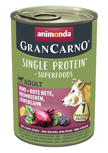 animonda Gran Carno Superfoods 400g Dose Hundenassfutter
