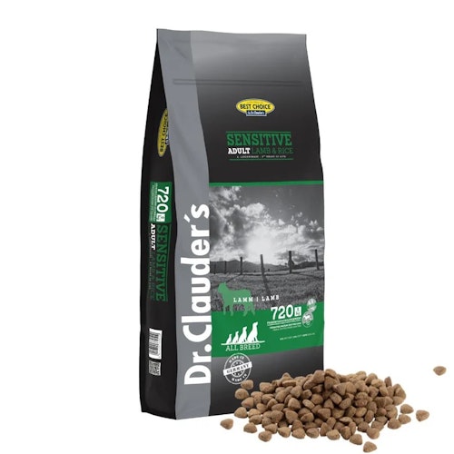 Dr. Clauder's Best Choice Lifecycle Sensitive Adult Lamm & Reis All Breed Hundetrockenfutter