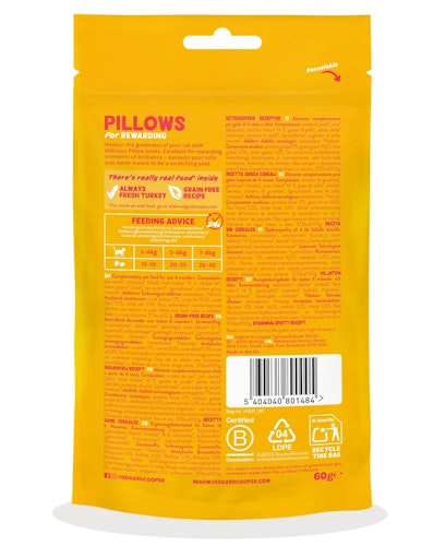 Edgard&Cooper 60g Pillows Truthahn