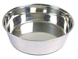 TRIXIE Napf aus Edelstahl mit Gummiboden Hundenapf