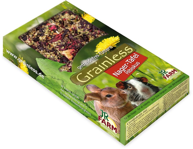JR FARM Grainless Nager-Tafel Hibiskus Kleintiersnack