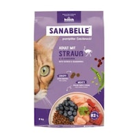 Sanabelle 1 x 8kg Adult Strauß Katzentrockenfutter