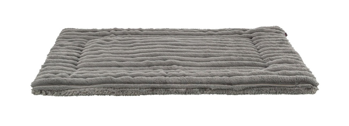 TRIXIE Liegematte Lonni, Cordplüsch, 60 × 45 cm, grau