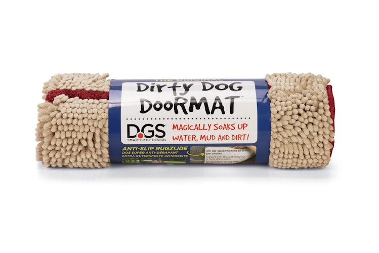 Karlie Dirty Dog Doormat 78 x 51 Centimeter beige Hundefußmatte