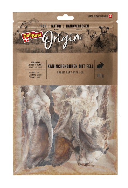 DeliBest Ohren 100 Gramm HundekauartikelVorschaubild