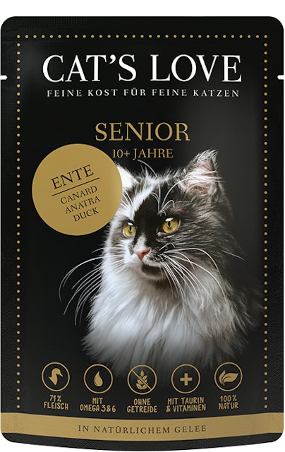 Cat's Love Senior 85g Beutel KatzennassfutterVorschaubild