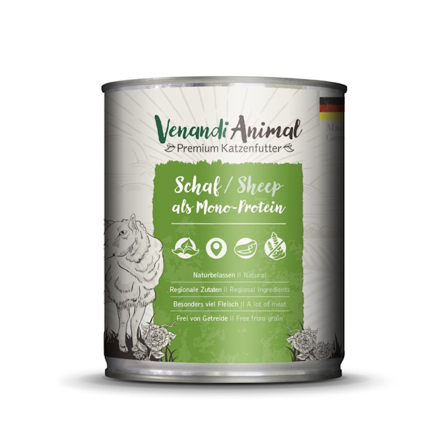 Venandi Animal Monoprotein 800g KatzennassfutterVorschaubild