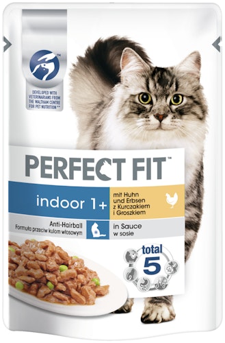 PERFECT FIT Indoor 1+ 85 Gramm Katzennassfutter