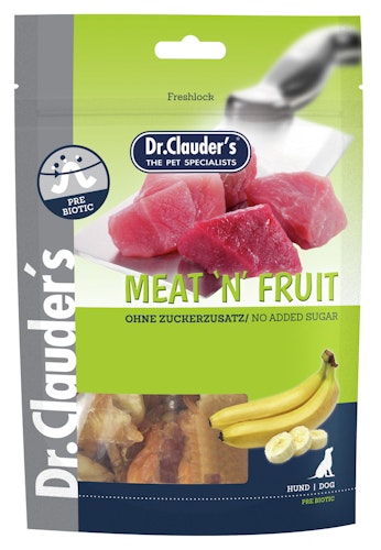 Dr. Clauder's Meat'N' Fruit (Ludwigswelt) 80 Gramm Hundesnack