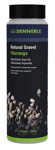 DENNERLE Natural Gravel Okavango 500 Gramm Aquarieneinrichtung