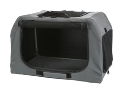 TRIXIE Hundebox Easy, XS–S: 50 × 33 × 36 cm, grau