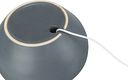 Vorschaubild TRIXIE Trinkbrunnen Vital Dome, Keramik, 1,5 l/20 × 10 × 20 cm, grau/weiß