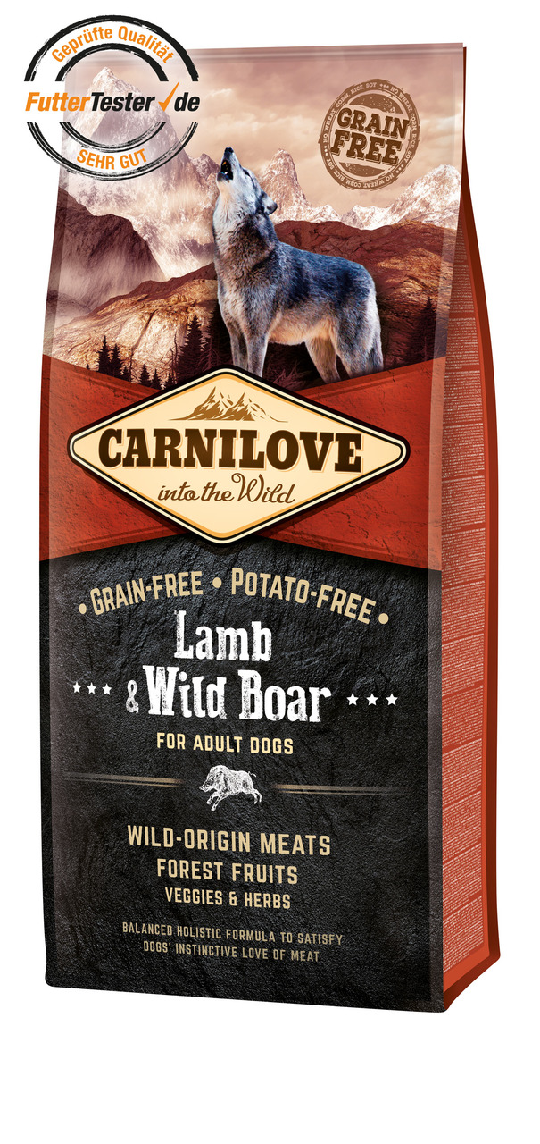 CARNILOVE Adult Lamb & Wild Boar Hundetrockenfutter