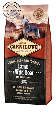 CARNILOVE Adult Lamb & Wild Boar Hundetrockenfutter