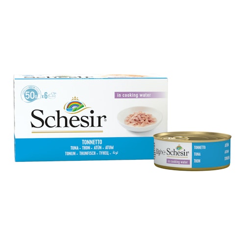 Schesir 6 x 50g Multipack Katzennassfutter