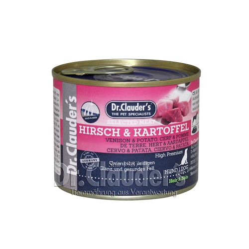 Dr. Clauder's Selected Meat Pro Hair & Skin 400g Hundenassfutter