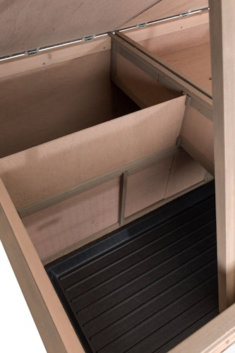 TRIXIE natura Kleintierstall XL mit Wärmedämmung, 120 × 98 × 94 cm