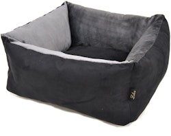 LEBON Katzenbett Amelie 50x50x24cm schwarz/grau