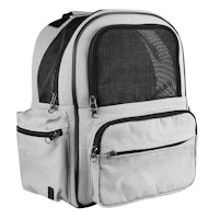 NOBBY Rucksack "JELA" hellgrau; L: 41 x 33 x 20 cm