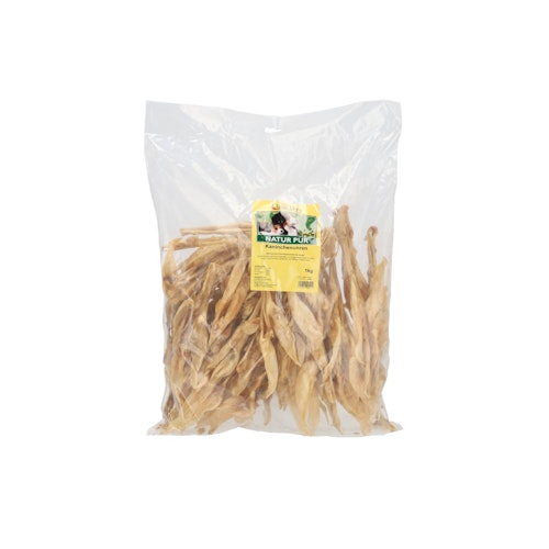 Classic Dog Snack Kaninchenohren 1kg