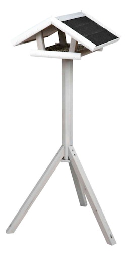 Trixie Natura Futterhaus grau/weiß 1,15m