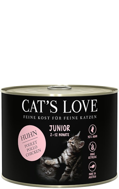 Cat's Love Junior 200g Dose KatzennassfutterVorschaubild