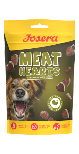 Josera Hund 70g Meat Hearts Turkey