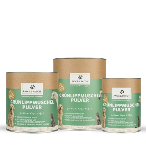 Paws&Patch GRÜNLIPPMUSCHEL PULVER 150g