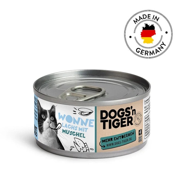 Dogs'n Tiger 70g Dose KatzenassfutterVorschaubild