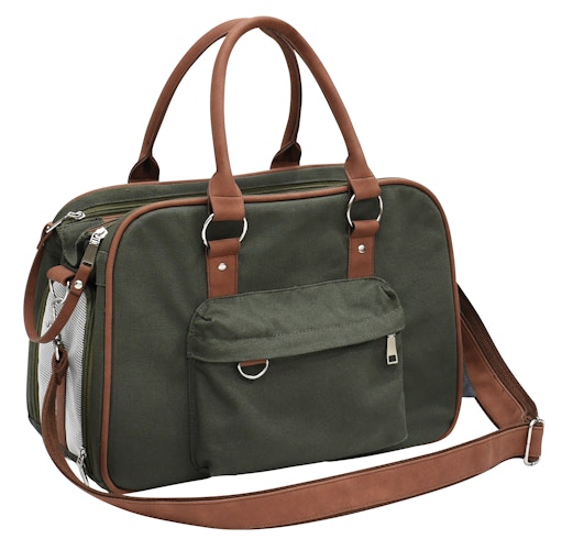 NOBBY Tasche "PERKA" grün; L: 40 x 20 x 28 cm