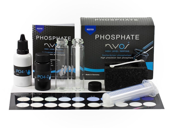 NYOS Phosphate Test Reefer Wassertest