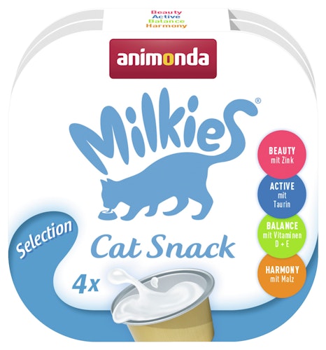 animonda Milkies Kapseln 4 x 15g Multipack Katzensnack