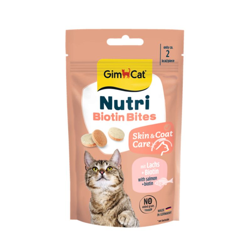 GimCat Nutri Biotin Bites 40g Katzensnack