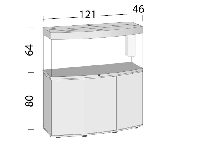 JUWEL Vision 260 Aquariumunterschrank