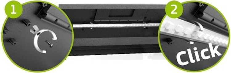 Juwel Novolux/Primolux LED Clips (4 Stück)