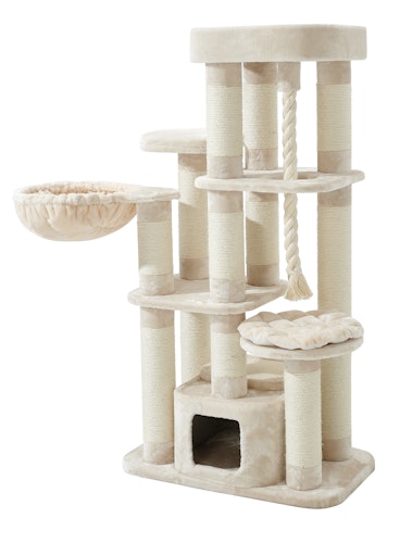 NOBBY Kratzbaum "FREDO" cream; 85 x 50 x 158 cm