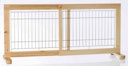 Vorschaubild TRIXIE Hunde-Absperrgitter Holz 65-108x50cm