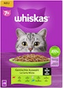 Vorschaubild WHISKAS 7+ Gemischte Auswahl in Sauce 12 x 85 Gramm Multipack Katzennassfutter